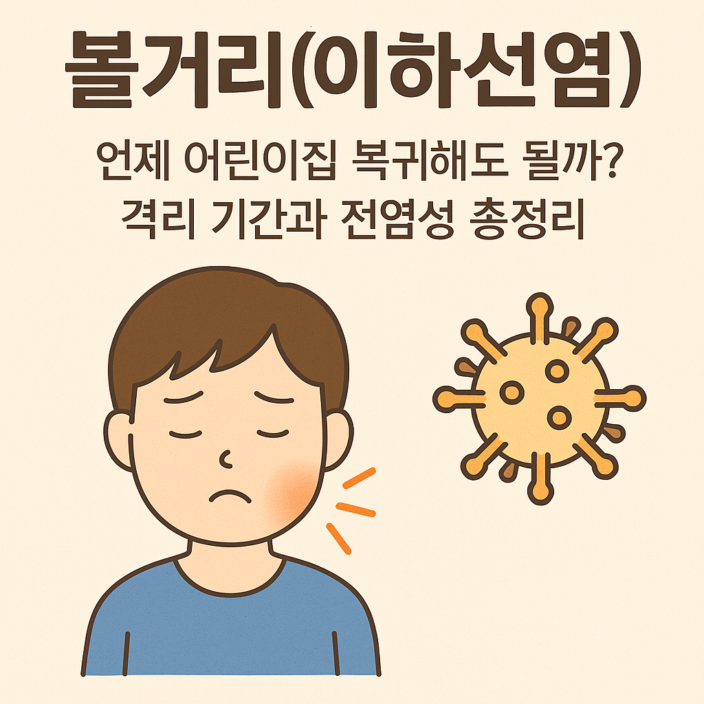 볼거리(이하선염)에대한 썸네일 이미지