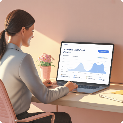 연말정산 미리보기 이미지