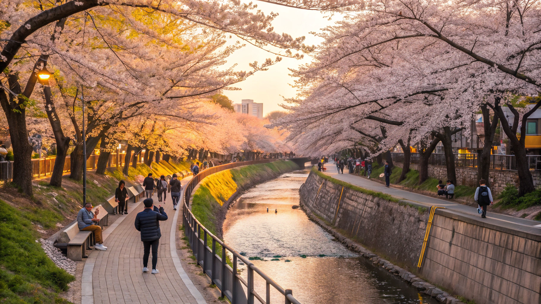 가평 벚꽃 포인트