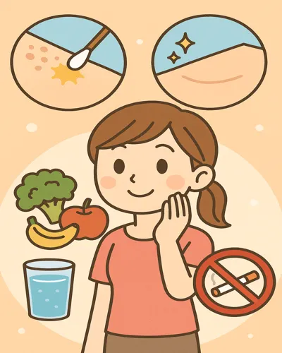 편평사마귀 치료 후 관리와 재발 방지법5