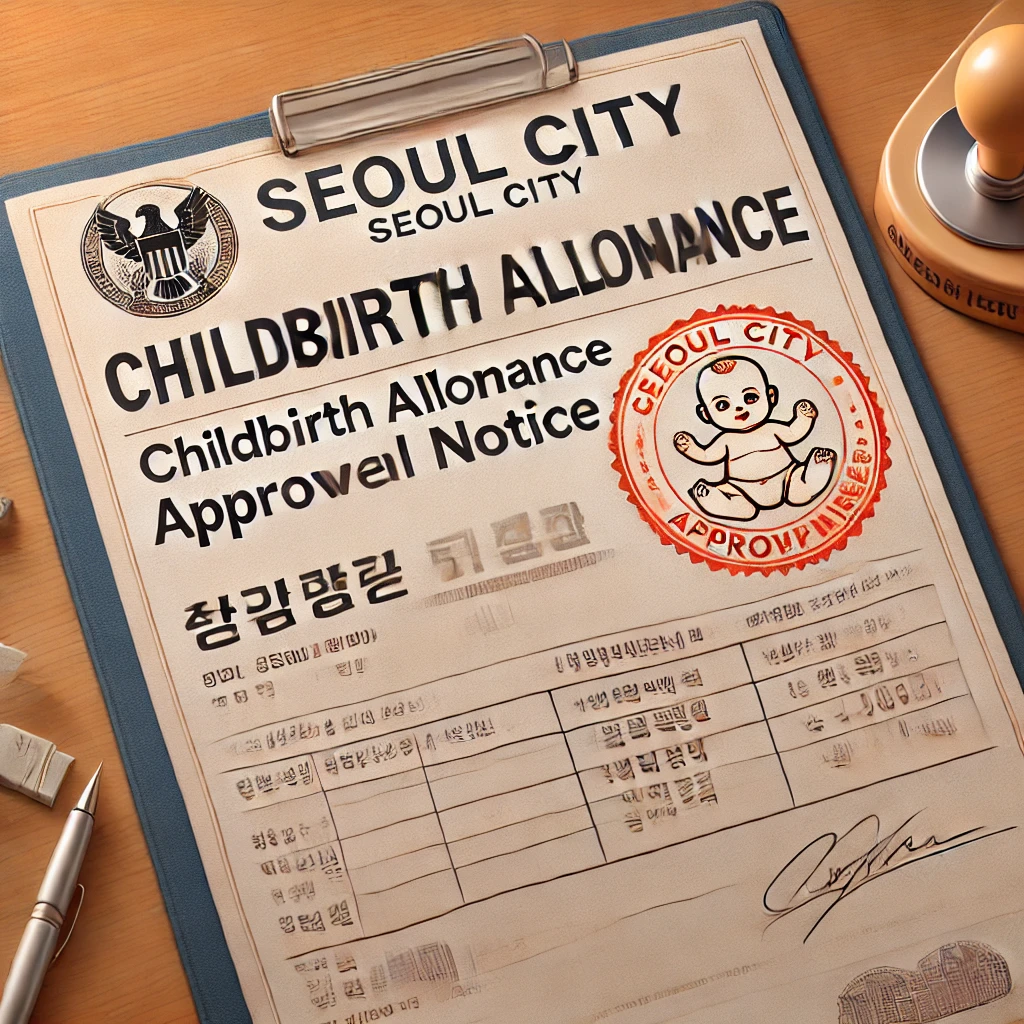 서울시 1인 자영업자 프리랜서 출산휴가 급여 신청