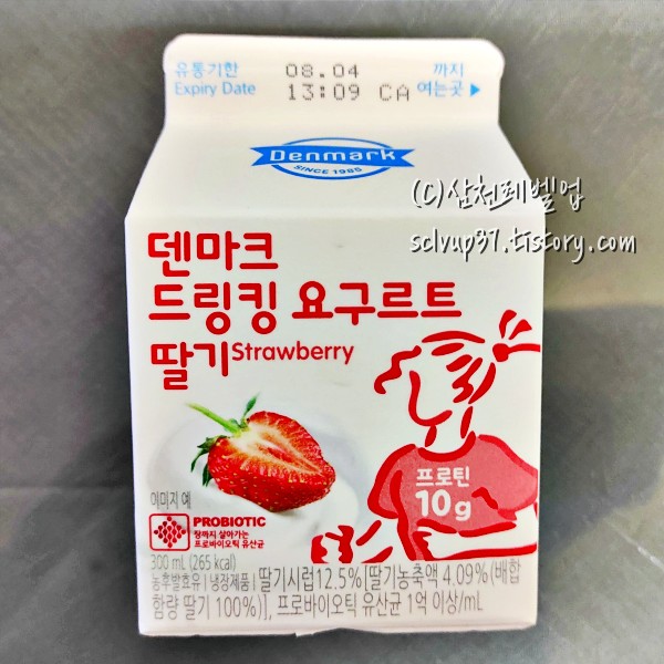 덴마크 드링킹 요구르트 딸기 300ml