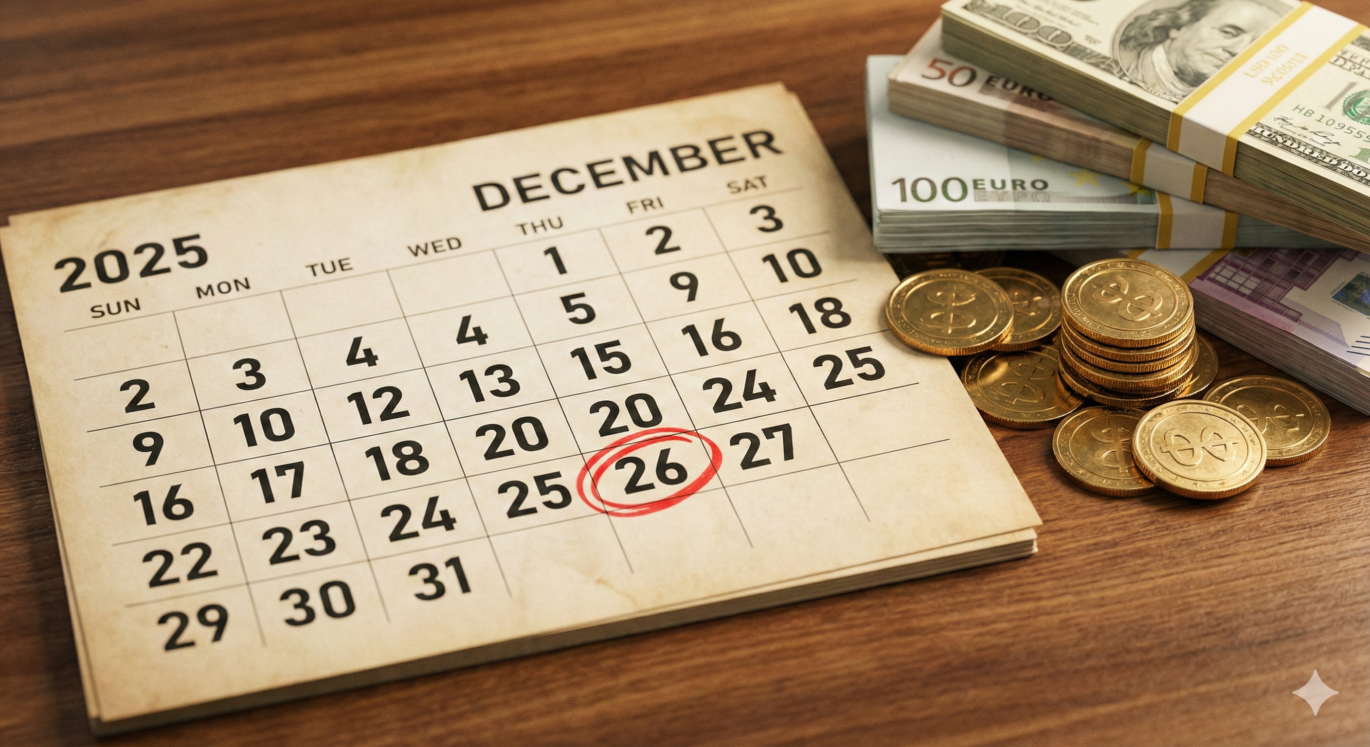 2025년 결산 배당일 사진