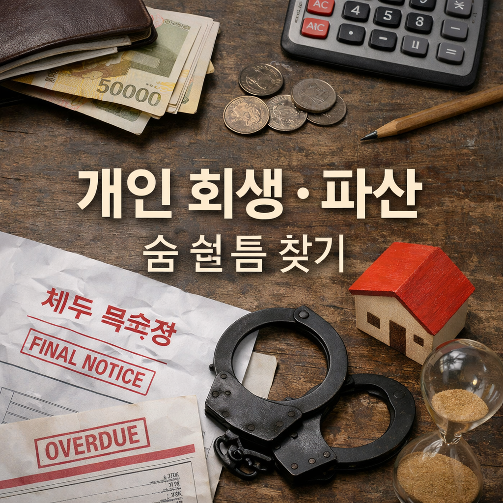 채무 문제로 극단적 선택을 떠올리기 전에, 개인 회생 파산으로 숨 쉴 틈을 찾는 법