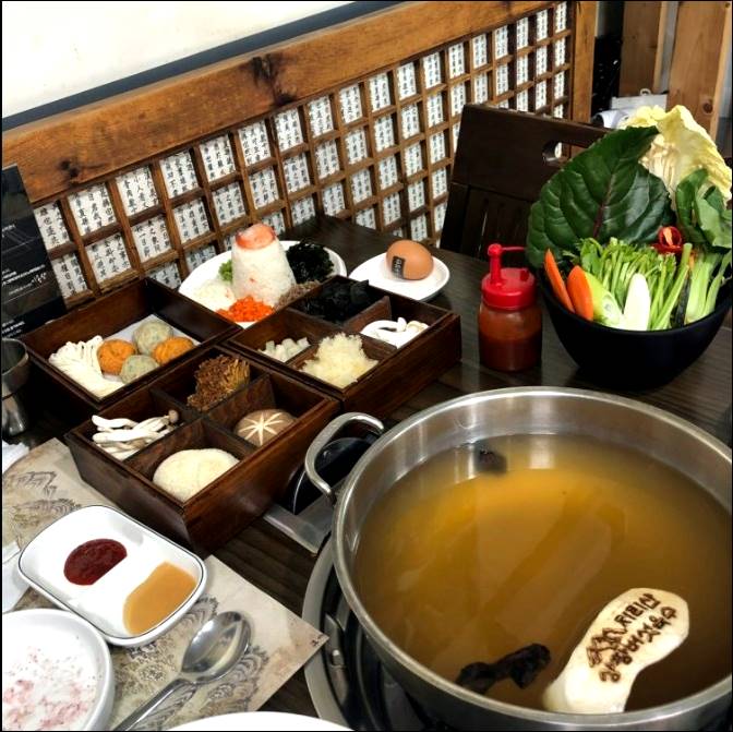 진주냉면산홍 본점 샤브샤브2