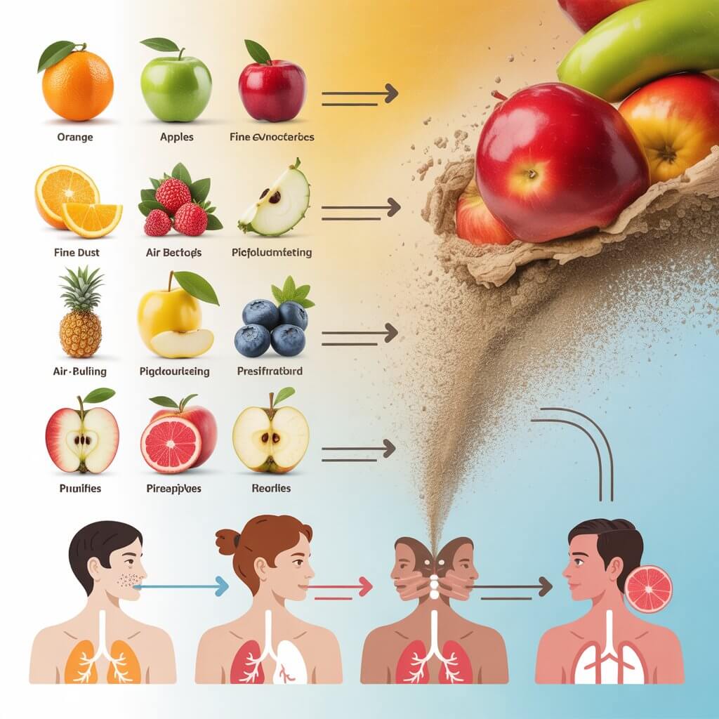 미세먼지에 좋은 과일 BEST 5