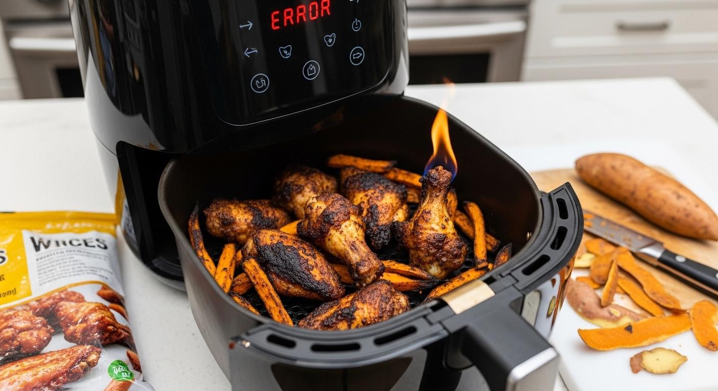 조리 실패 대용량 에어프라이어 내돈내산 후기