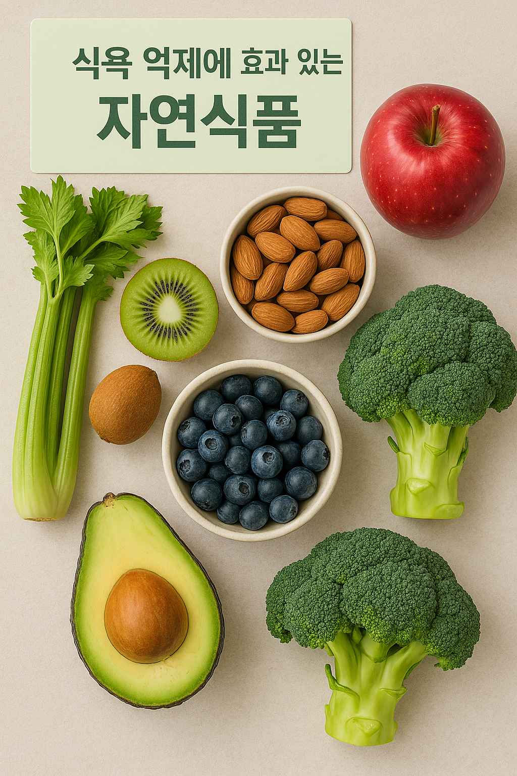 식욕 억제에 효과 있는 자연식품