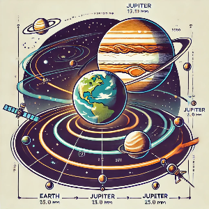 지구에서 목성까지의 다양한 경로와 전략