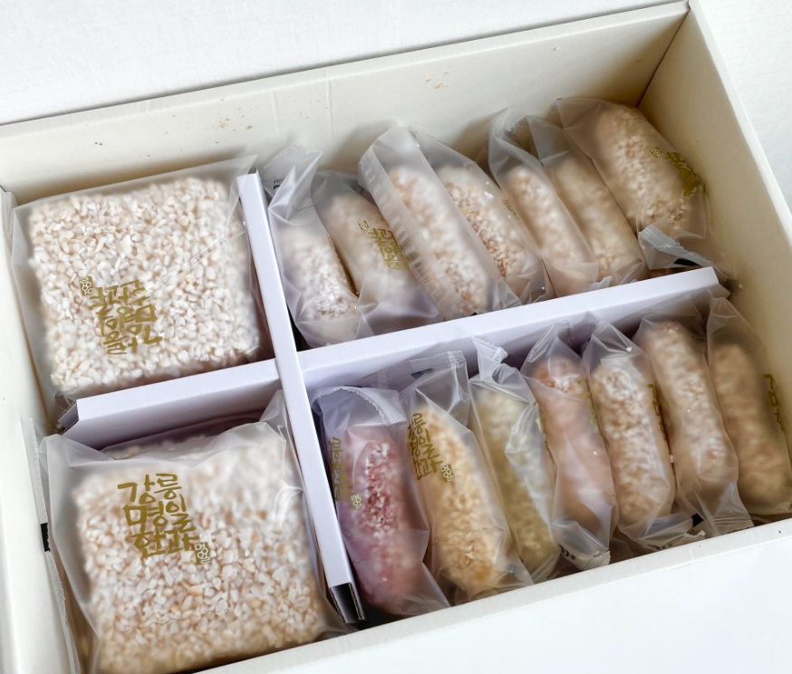 강릉 명일한과 선물세트