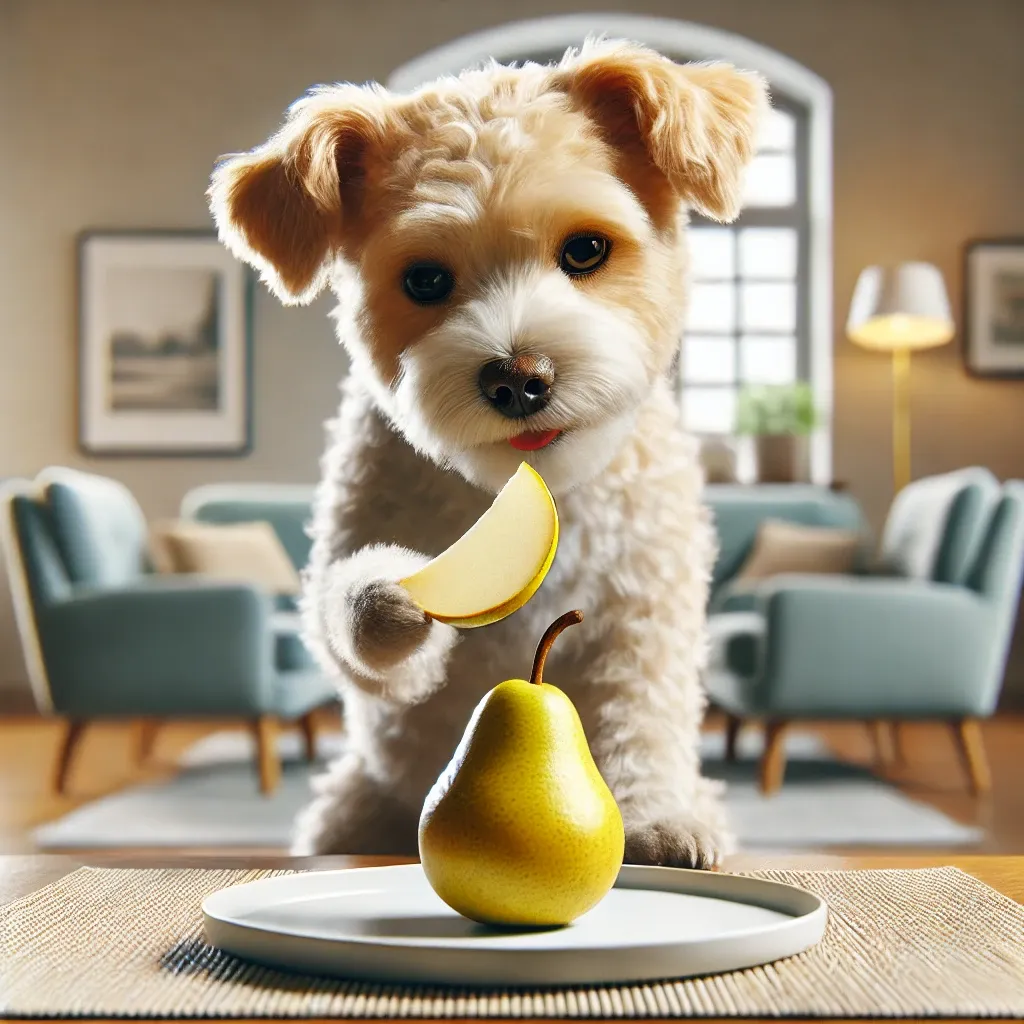 강아지가 배를 먹을 수 있을까? 안전한 급여법과 주의사항