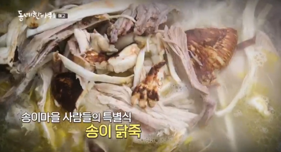 동네한바퀴 창녕 송이닭죽 맛집 위치 및 정보