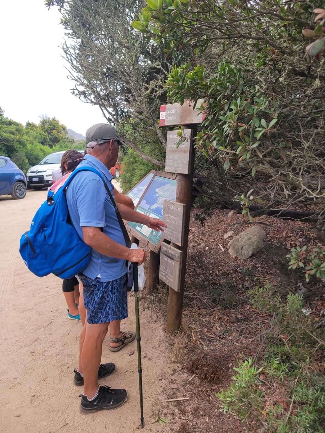 Cala Napoletana가는길