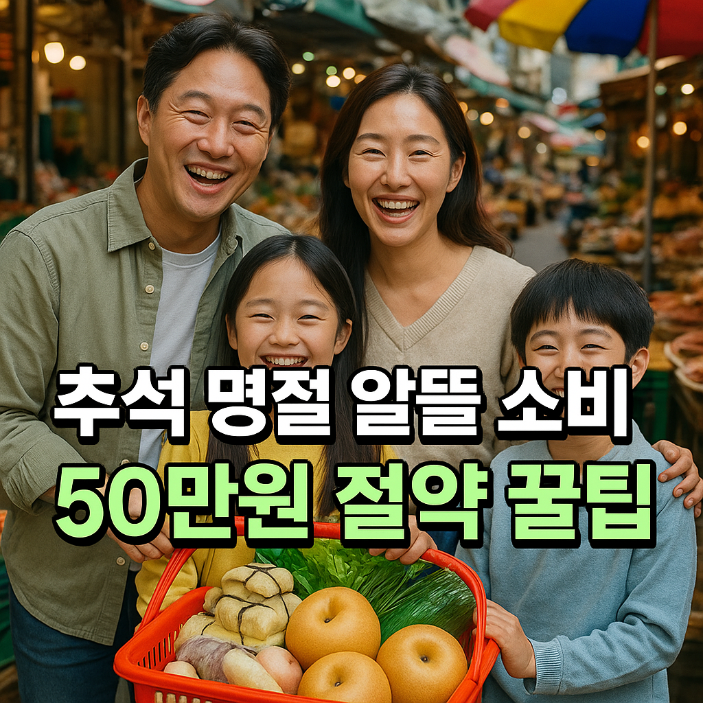 추석 명절 알뜰 소비