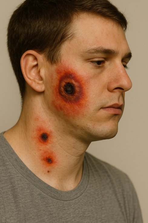 탄저병 관련 자료 사진