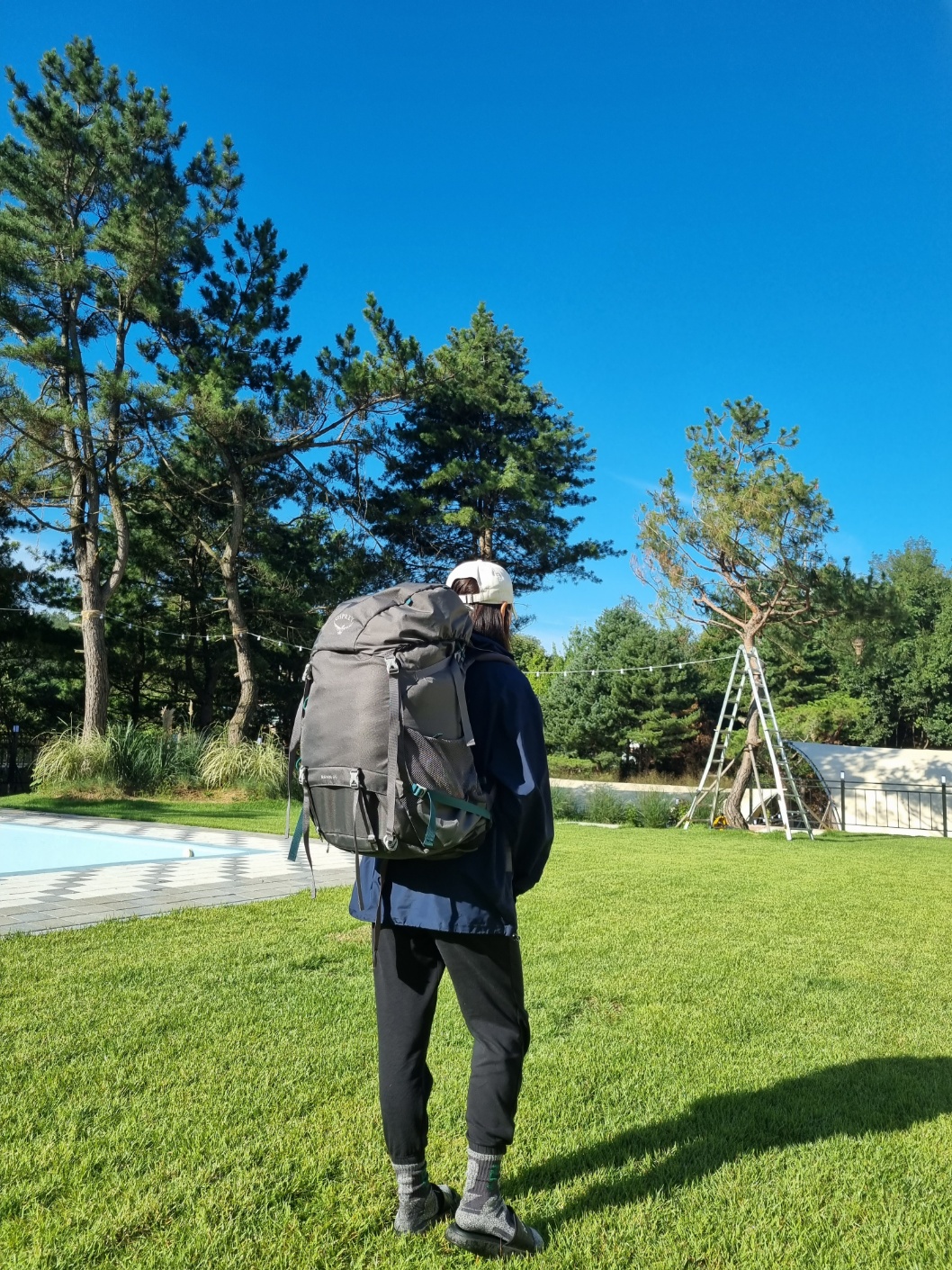 오스프리 렌 여자 착용샷