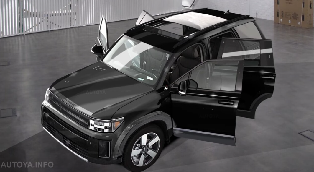 현대 신형 싼타페 예상도