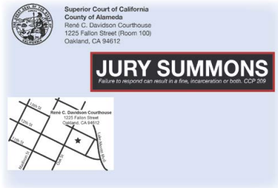 미국 배심원 소환장