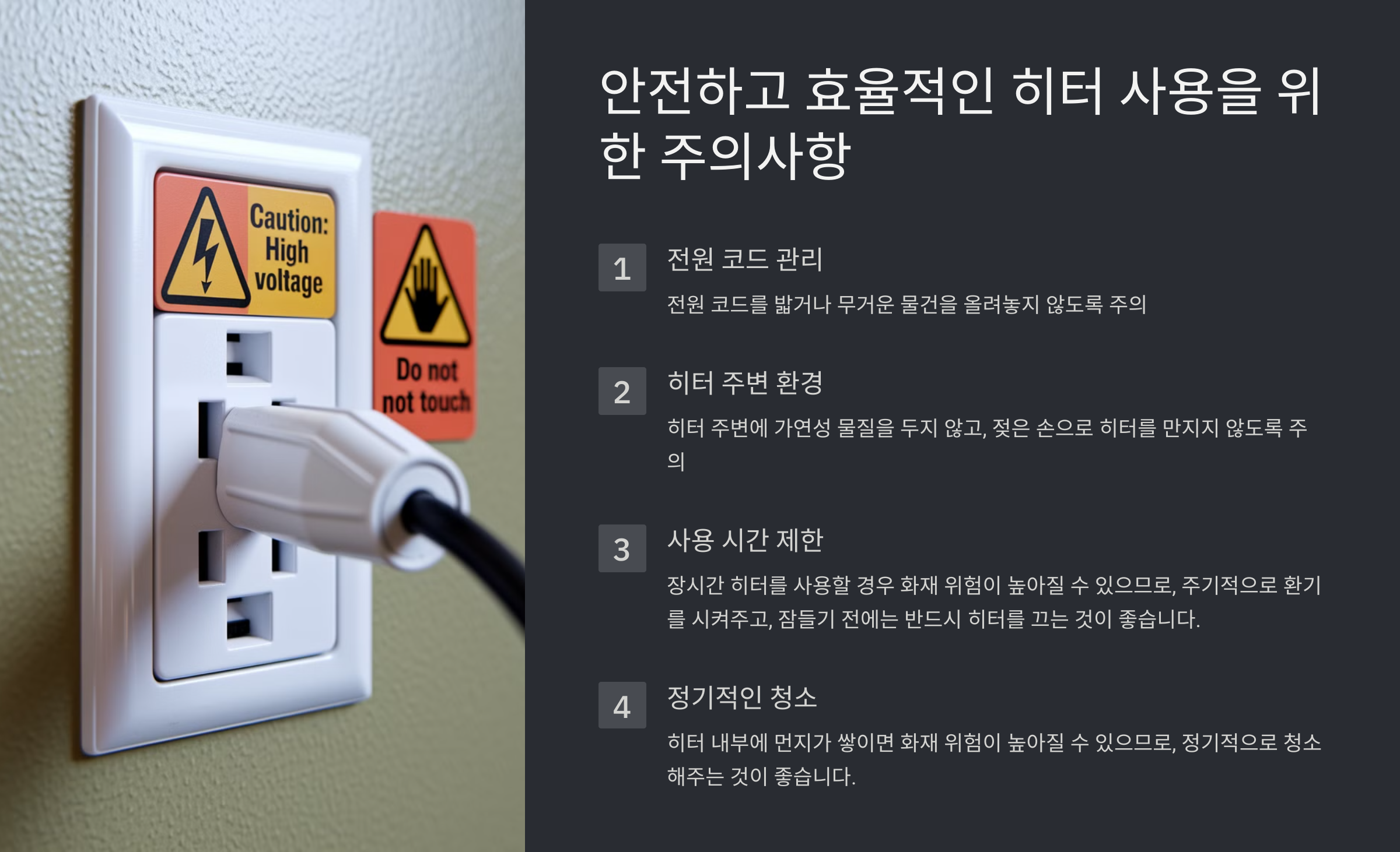 카본히터 할로겐히터 세라믹히터 장단점 비교