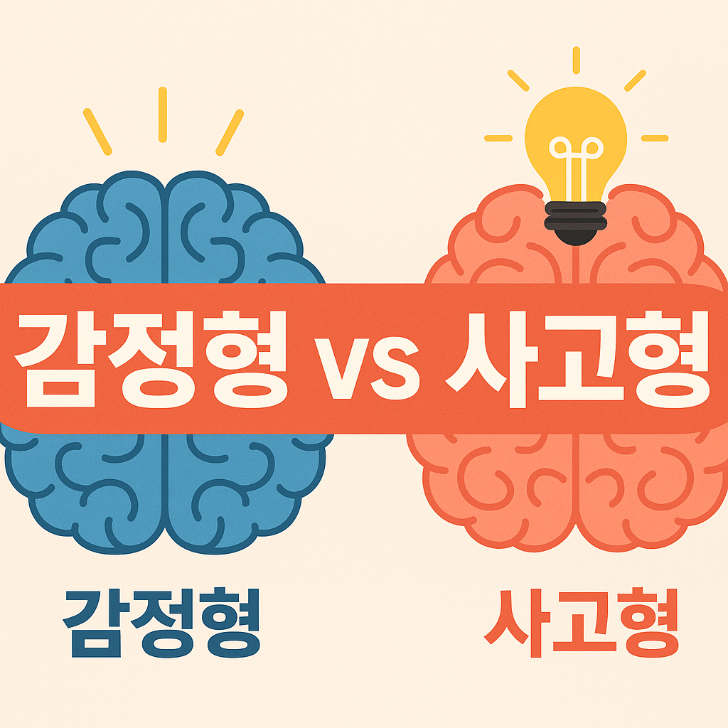 뇌과학 기반 직업상담: 생각형과 감정형 내담자, 어떻게 다를까?