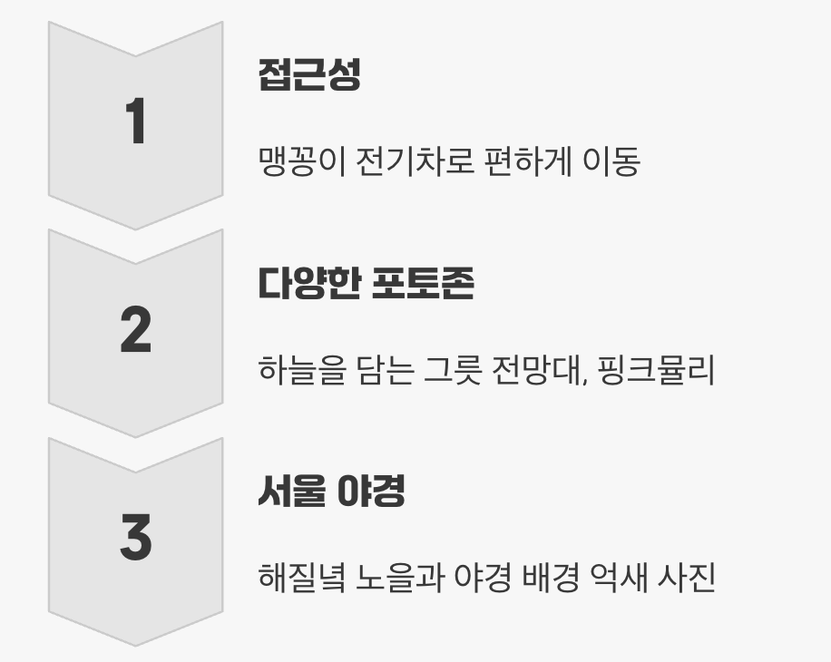 1. 하늘과 맞닿은 은빛 바다, 서울 하늘공원