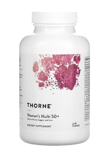 Thorne, 50세 이상 여성용 종합비타민, 캡슐 180정