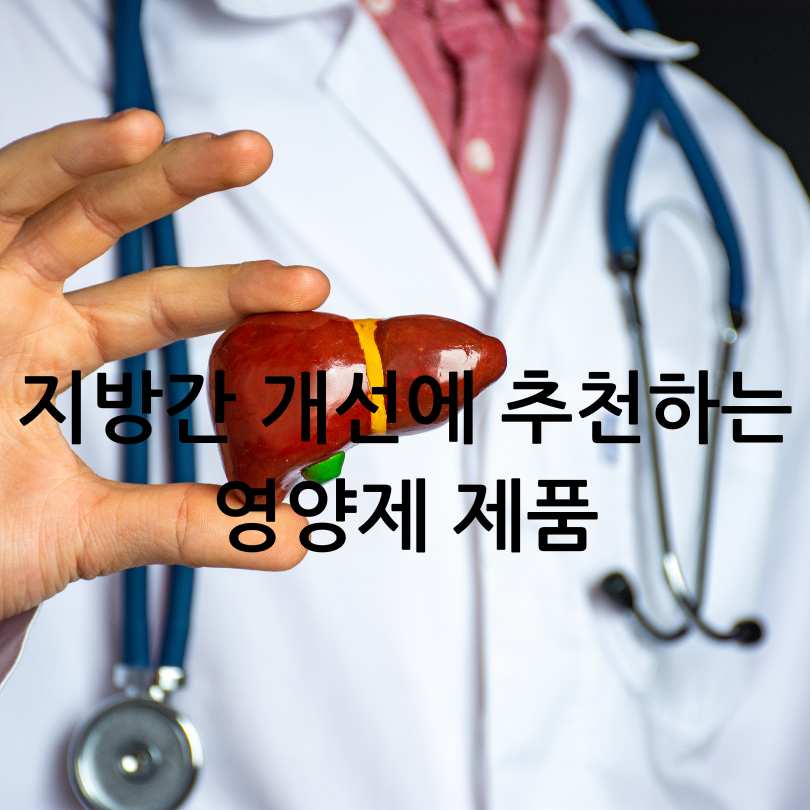 지방간에 좋은 영양제 추천 TOP 5