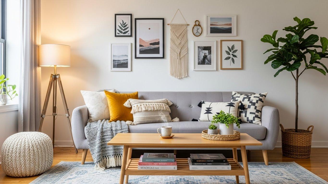 아파트 거실 인테리어 소품