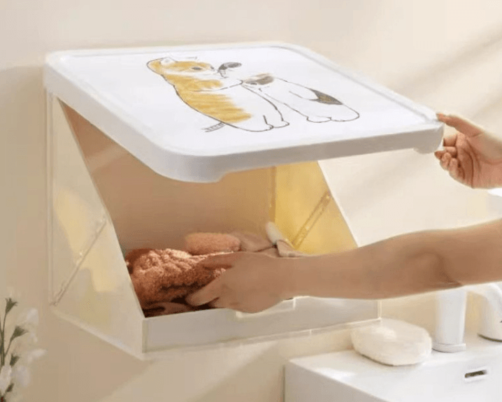 엠시티몰 다기능 욕실 벽화 접이식 방수 수납함