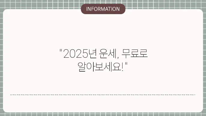 운세 상담 서비스