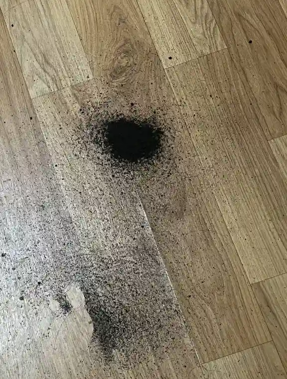 터진 핫팩 사진