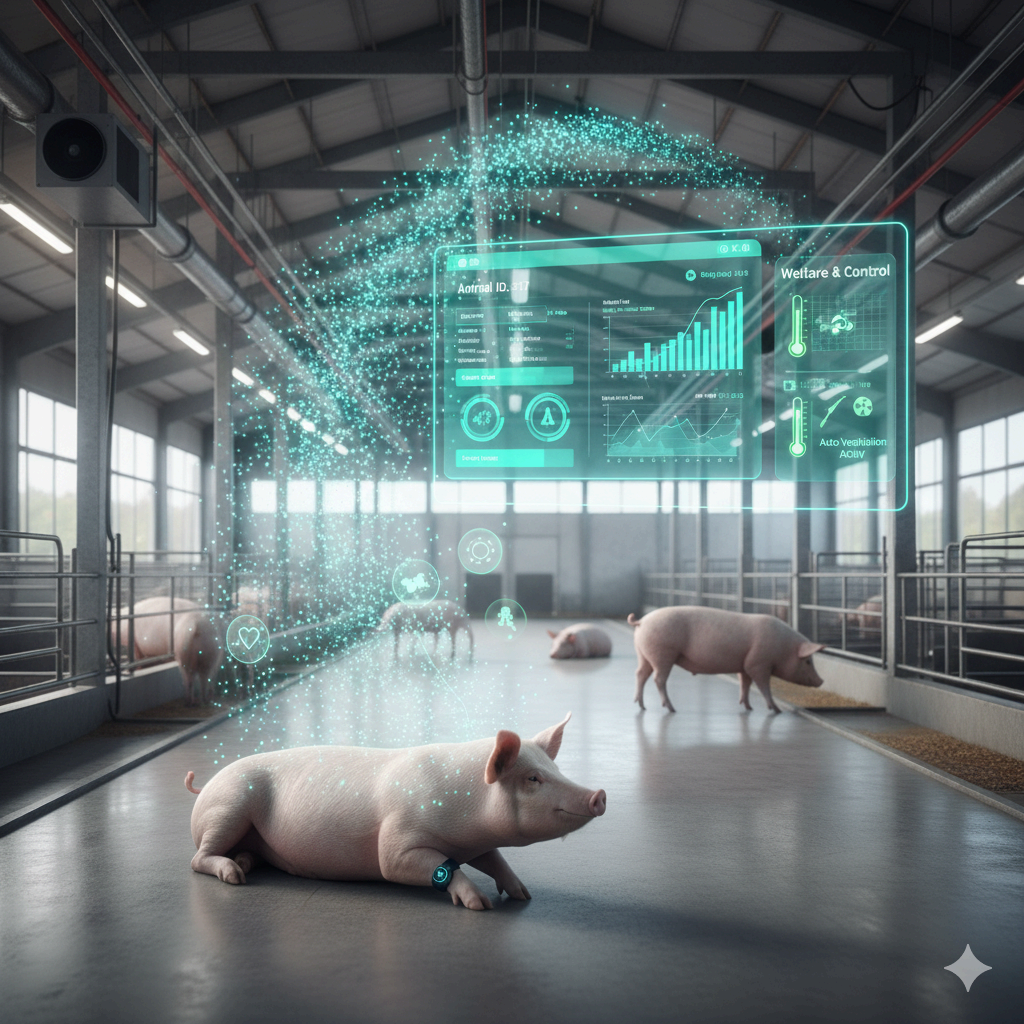 가축의 정밀 사양 관리(Precision Livestock Farming) 기술의 동물 복지 향상 효과