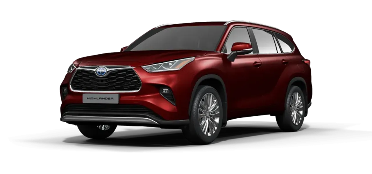 토요타 하이랜더 하이브리드 차량 이미지