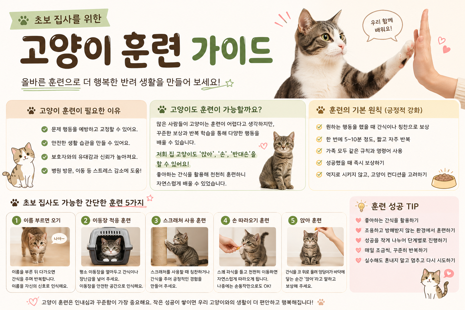 고양이훈련