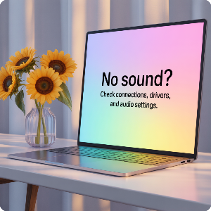 노트북 HDMI 연결 시 소리 안 나오는 이유와 해결법 이미지