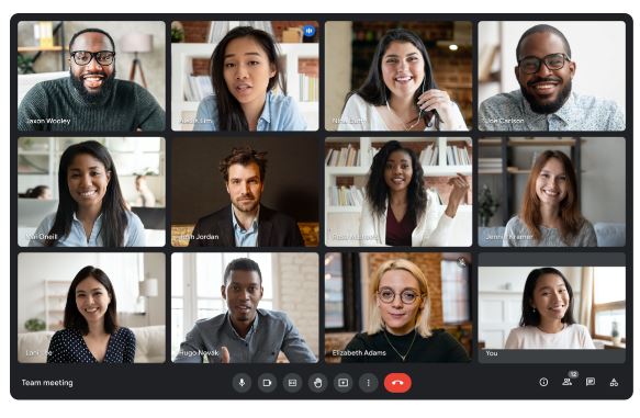 구글 meet 화상 회의