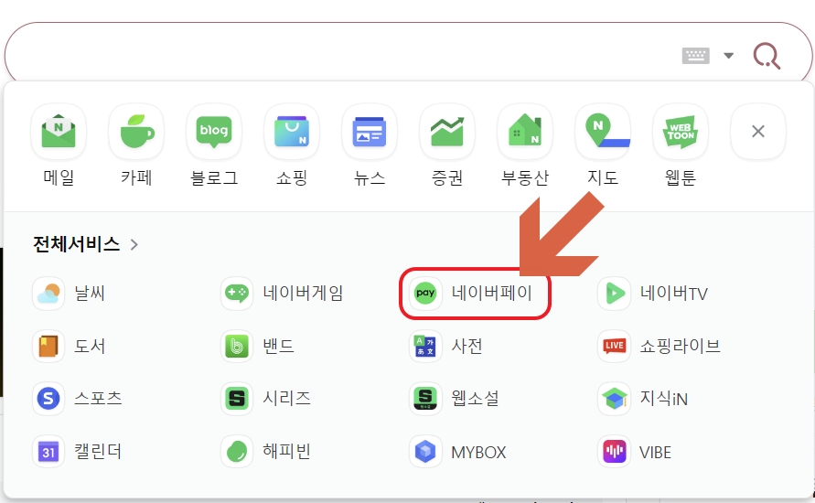 네이버페이 아이콘