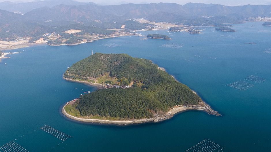 자란도 한국의 몰디브 하트섬의 매력 경남 고성