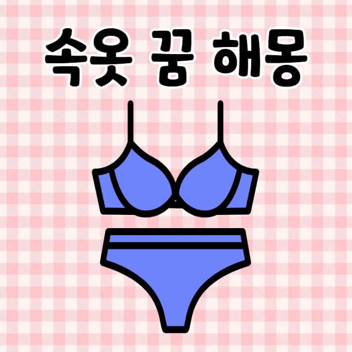 속옷 한세트
