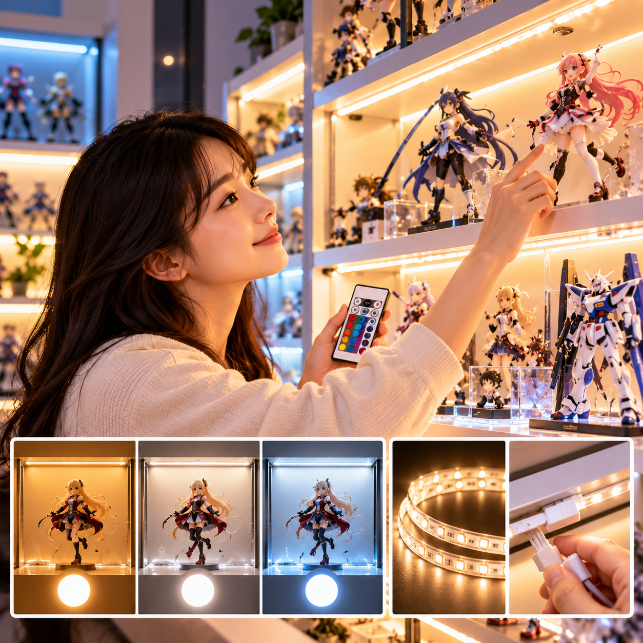 피규어 진열용 LED 조명 고르는 법
