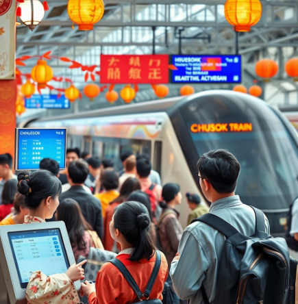 추석기차표예매 그림