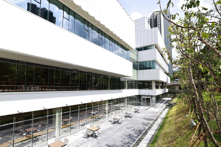 화성동탄중앙도서관전경