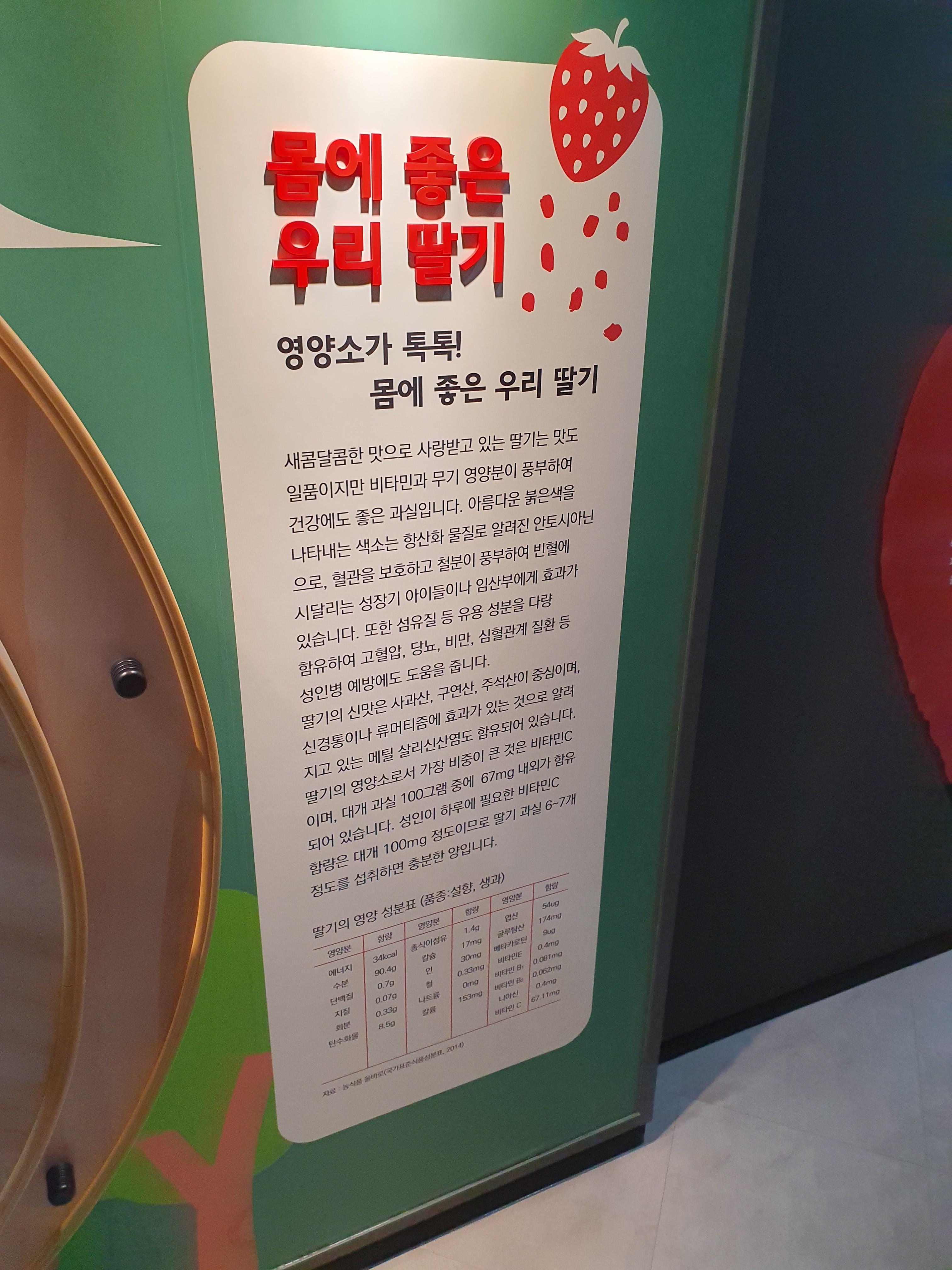 논산 딸기테마관 딸기가 몸에 좋은 이유?