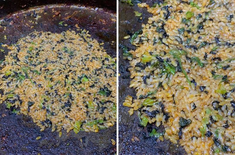 닭갈비 소스에 먹는 볶음밥