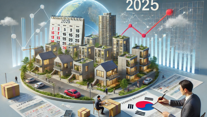 2025 부동산 흐름, 조기대선이 집값과 전세시장에 미치는 영향 관련 이미지