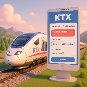 2025 추석 기차표 예매 이미지(KTX)