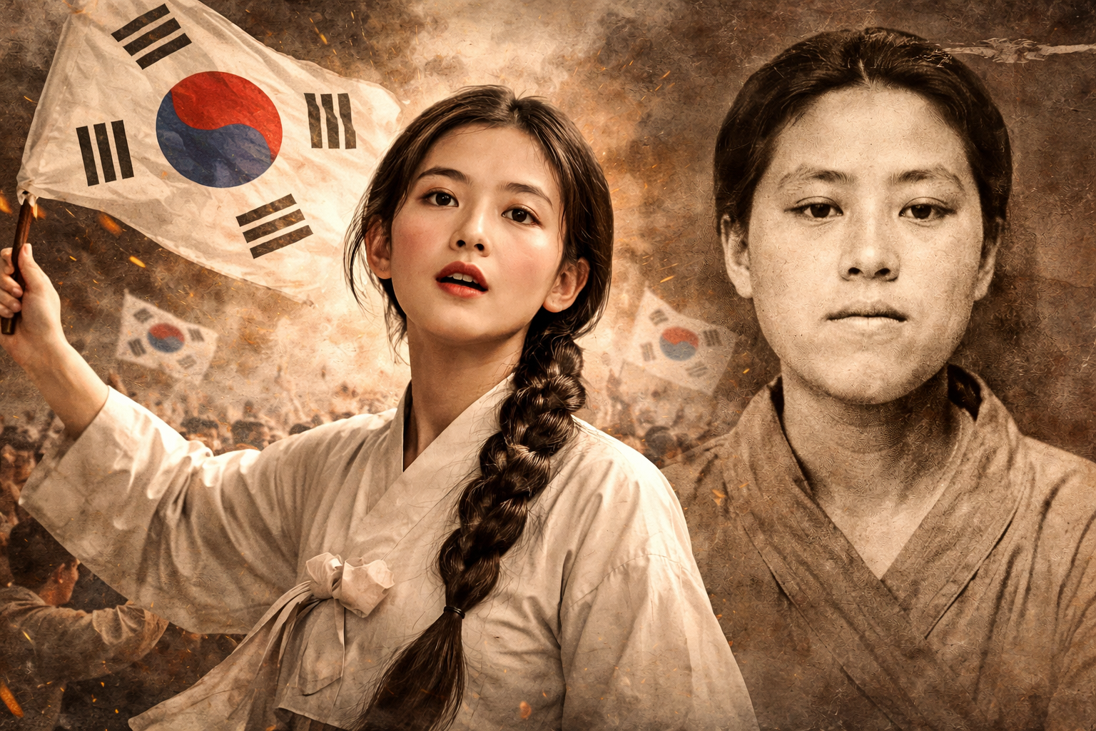 Yoo Gwan-soon, a Korean female independence activist