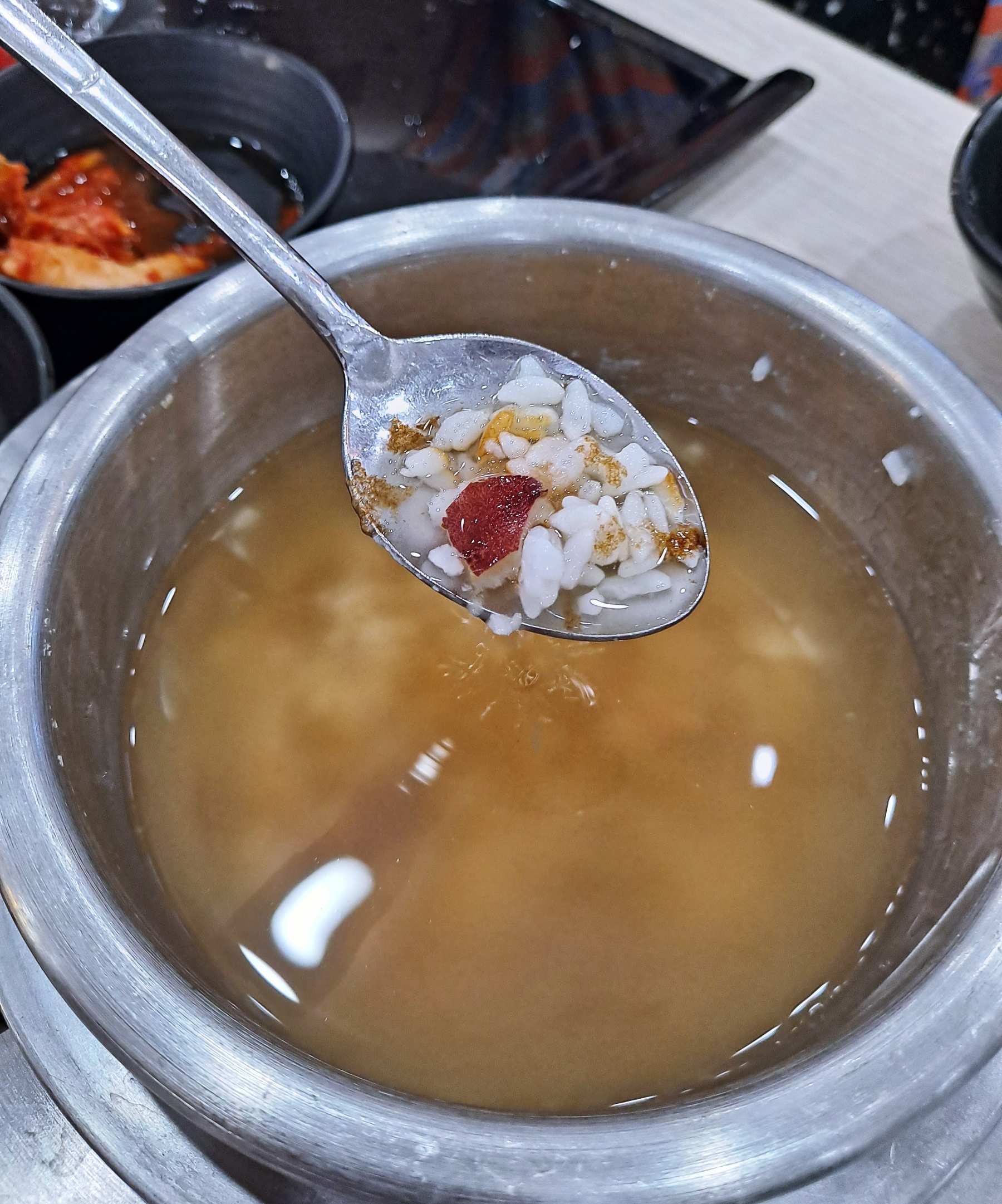 숭늉과 누룽지밥