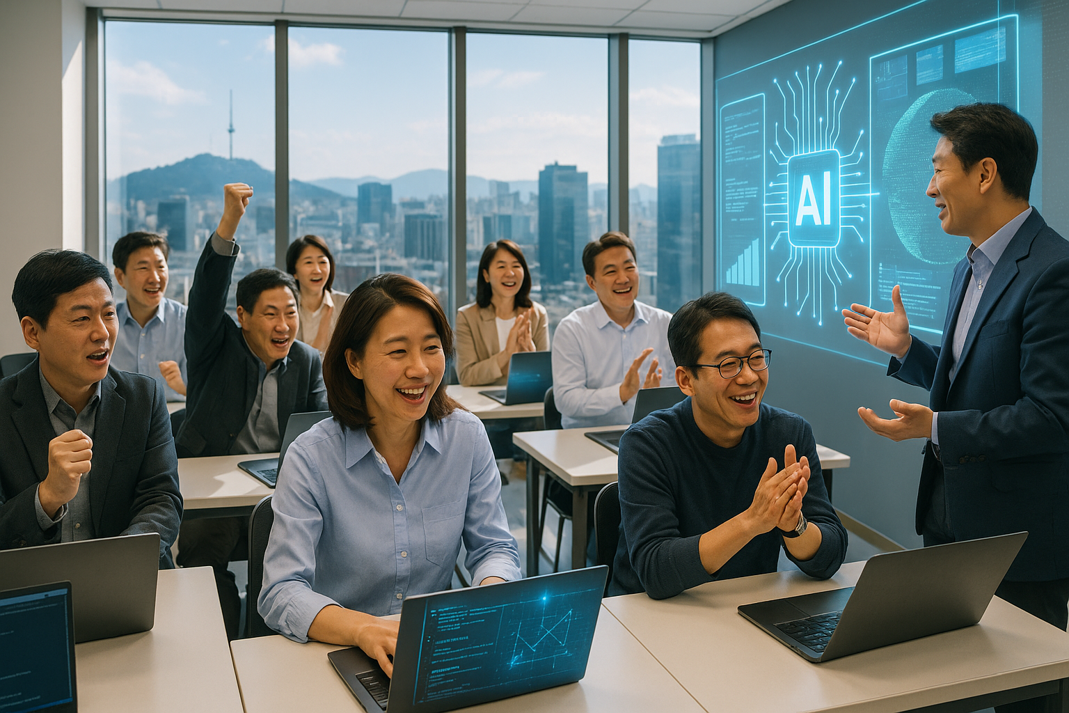 AI 시대, 40대 재취업 성공전략 서울시 무료 직업훈련 275명 모집