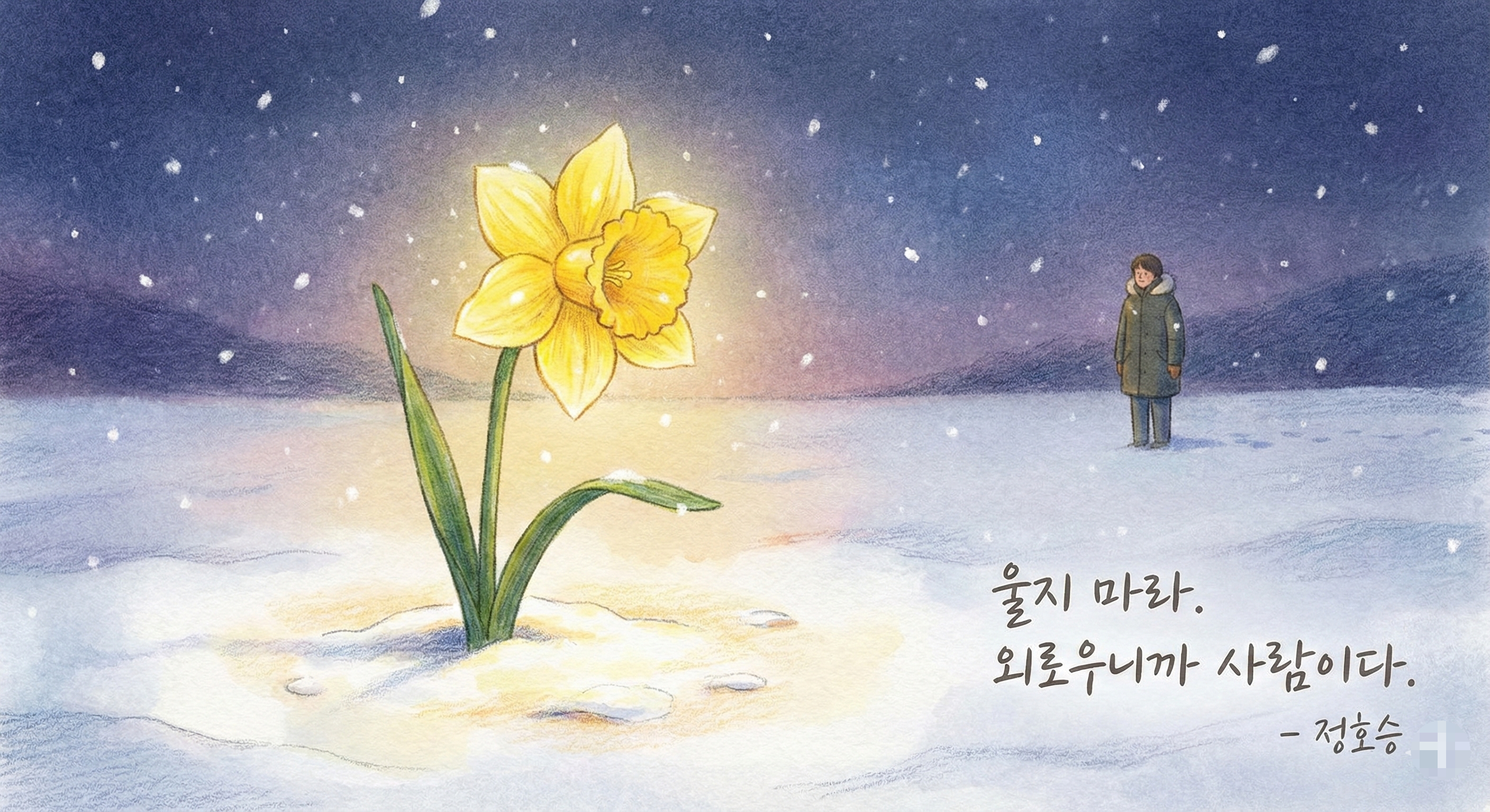 "외로움이 사무칠 때, 정호승 시인이 건네는 위로"